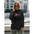 thumbnail image 2 of Love Baseball Hoodie Women -GoatDeals Designs, Female Small, 2 of 4