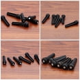 thumbnail image 6 of Ebony White Shell Pins Guitar Bridge Pegs Accessories Up and down Pillow String Wooden 6 Pcs, 6 of 6