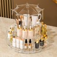 thumbnail image 5 of Rotating Makeup Organizer, Makeup Organizer, Degree 360 Spinnings Cosmetic Display Case, 5 of 5