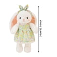 thumbnail image 3 of Realistic Easter Bunny Plush Toy, Soft Floppy Rabbit Stuffed Animal, Lifelike Lop Ear Rabbit Doll for Spring Party Decor, Cozy Companion for Toddlers, Easter Basket Filler, 3 of 9