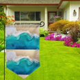 thumbnail image 3 of Wukai Beach Print Garden Flag 12.5x18 Inch Double Sided Sun-resistant Rain-resistant, Wrinkle-resistant Colorfast(Only Flag), 3 of 7