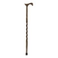 thumbnail image 2 of Brazos Twisted Wood Grain Wood T-Handle Cane 37 Inch Height, 2 of 4