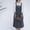 Dark Gray, variant on Altsales Women Cross Back Apron Japanese Housework Cooking Baking Wrap Cotton Blended Pleated Dress