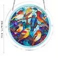 thumbnail image 2 of Acrylic Jigsaw Puzzle Suncatcher-Galactic Colorful Birds, Stained Glass Window Hanging, Home Decor Creative Mom Gifts, Birthday Gifts for Women,Wife, Sisters, Aunt, Besties 7.4in, 2 of 4