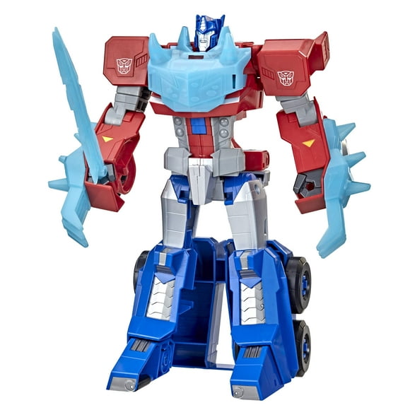 Transformers: Bumblebee Cyberverse Adventures Dinobots Unite Roll N Change Optimus Prime Kids Toy Action Figure for Boys and Girls Ages 8 9 10 11 12 and Up