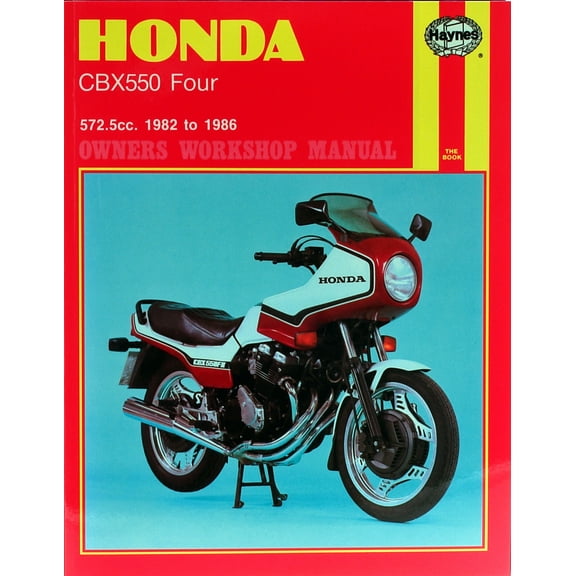Honda CBX550 Fours (82-86) Haynes Repair Manual ^