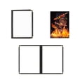 thumbnail image 2 of 6 Cubiertas de Menú, Soporte para Menú, Vista de 4 Páginas y 8, Libro Transparente de Cubierta de Menú de Restaurante, Se Adapta para Tamaño Estándar de 8,5 X 11 Pulgadas, 2 of 5