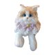 thumbnail image 2 of Ragdoll Cat Animal relleno cómodo, cómodo, de gatos suaves, juguete para niños regalos Bufanda rosa de gato, 2 of 9