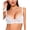 White, variant on Minimizer Sheer Mesh Bras for Women Underwire Plunge Lifting Plus Size Bra, White 38E