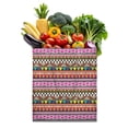 thumbnail image 1 of Sac de Courses en Toile Rayée Abstraite – Sac Fourre-Tout Réutilisable Artistique, 1 of 5
