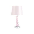 thumbnail image 1 of Signature Design by Ashley Letty Children's Crystal Table Lamp, Set of 2, 23", Light Pink, 1 of 4