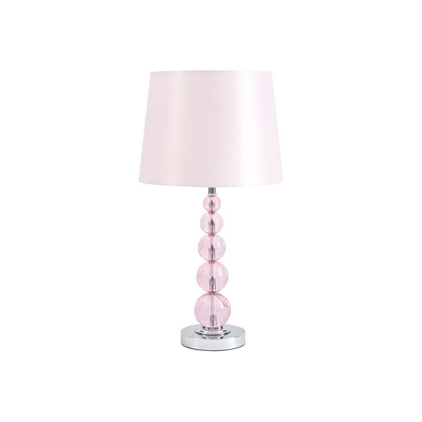 Signature Design By Ashley Letty Pink 23 Crystal Table Lamp Com Signature Design By Ashley Letty Pink, Girly Table Lamps