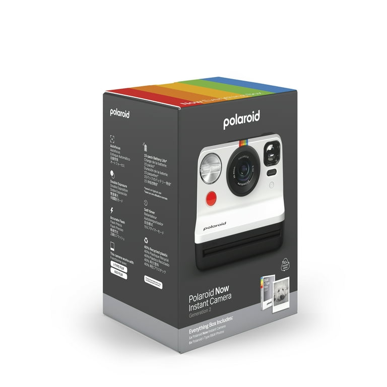 Polaroid Now Gen 2 Instant Camera - Reusable, New Instant Polaroid Now Gen 2 Instant Camera - Reusable, New Instant