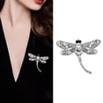 thumbnail image 2 of Broche Élégante en Strass pour Femmes, Accessoire de Mode, Foulard, Robe, Chapeau, Décoratif, 2 of 9