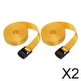 thumbnail image 1 of 2x2 Correas De Resistentes Al Desgaste, 2,5 Cm X 1 M, Correas Tensoras, Correas De Amarillas, 1 of 8