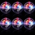 thumbnail image 1 of 6pcs LED Cat Balls Ghost Hunting Cat Ball LED Motion Activated Cat Toy, Interactive Lighted Ball Cat Toys, Pet Glowing Mini Running Exercise Ball Toys, 1 of 5