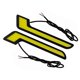 thumbnail image 1 of 1Pair L-Shape COB Car LED Daytime Running Lights Fog Lamp White DC12V, 1 of 5