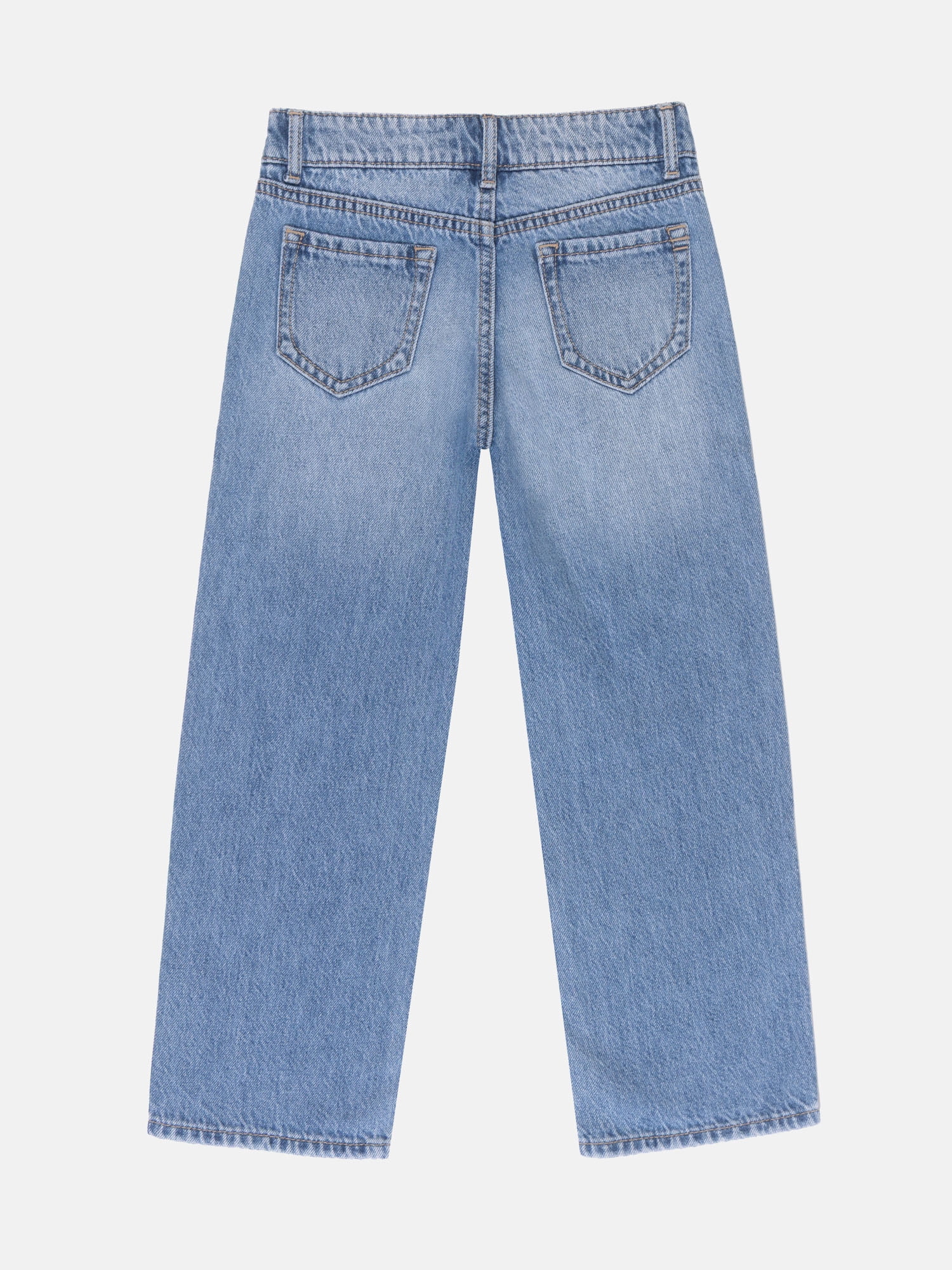 Wonder Nation Girls Straight Leg Jeans, Sizes 5-18