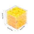 thumbnail image 3 of Plastic Maze​​ 3D Maze Ball - Brain Teaser Puzzle Sphere Track Challenge Focus Training Plastic Game​ Mental Exercise​​, 3 of 7