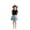 A5-Sky Blue, variant on RMGVDSD Pleated Denim Skirts For Girls Casual Mini Summer Heart Printed A Line Flared Elastic Waist Loose Fit Party Kids Fashion Cute Comfortable Skirts,2-3 Years