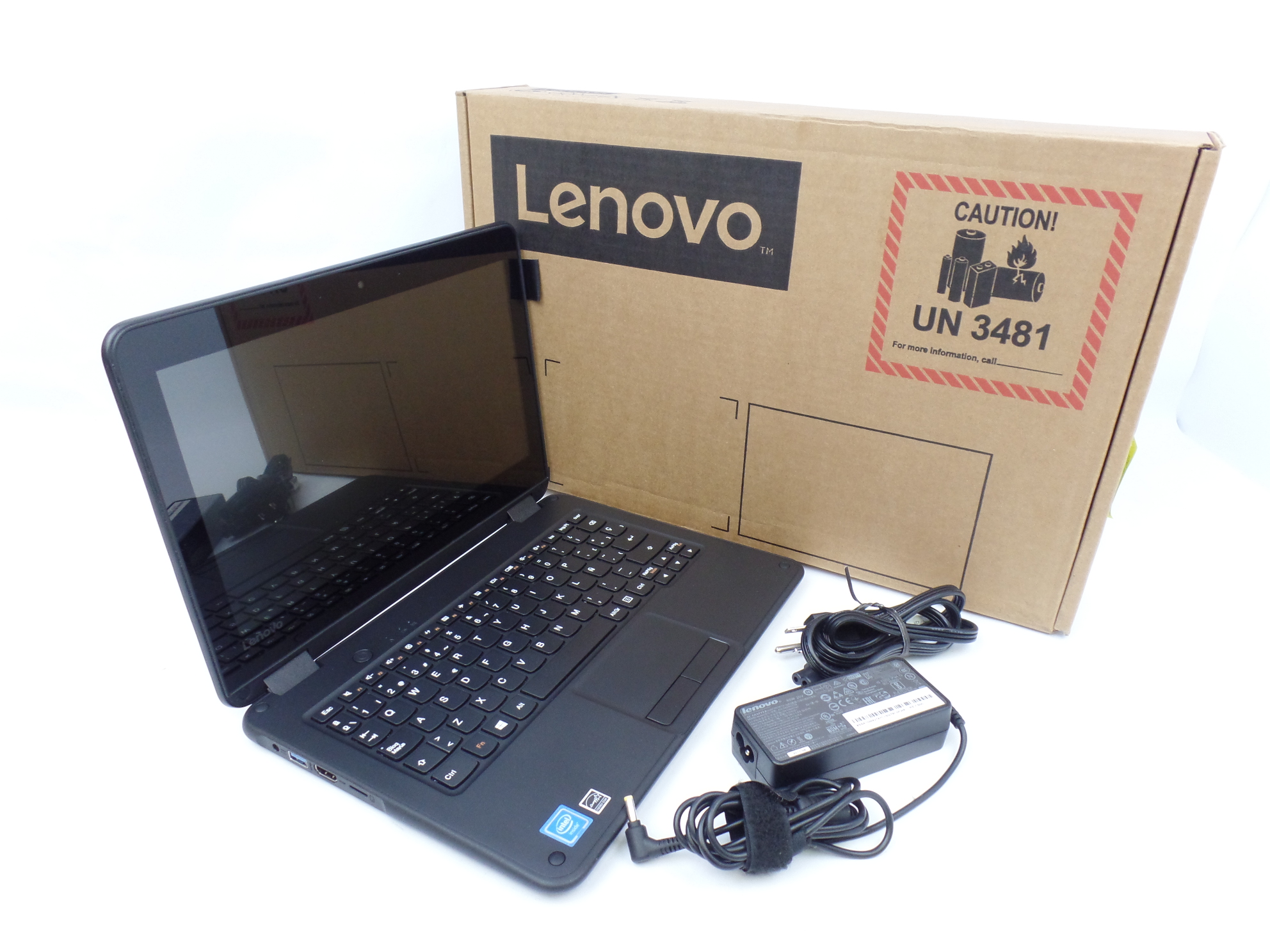 Certified Refurbished Lenovo N24 Winbook 11.6" HD Touch N3450 1.1GHz