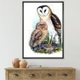 thumbnail image 2 of Designart 'Ancient Birds I' Traditional Framed Canvas Wall Art Print, 2 of 5