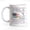 White40, variant on K Love Hearts Initial Monogram Personalized Letter K Ceramic Mug Coffe Cup - Holiday Christmas Hanukkah Gift for Men & Women