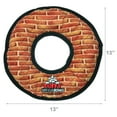 thumbnail image 6 of Tuffy Mega Ring Brick Durable Plush Squeaky Dog Toy, 6 of 8