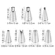thumbnail image 4 of Professional 7 Piece Cake Decorating Set with Stainless Steel Pastry Bags and Tips for Cake Icing, 4 of 4