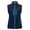 Blue, variant on Women's Lightweight Fleece Softshell Vest Windproof Sleeveless Jacket Outerwear with Zipper Pockets Black XS
