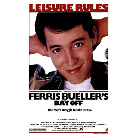 Ferris Bueller's Day Off Movie POSTER 11" x 17" Style B
