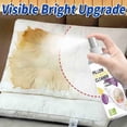 thumbnail image 3 of AURIGATE 3.38oz Pillow Whitening Cleaner Spray, Gentle Fabric Stain & Yellowing Remover for Pillows & Linens, 3 of 6