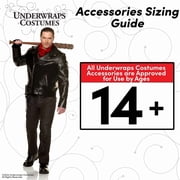 UNDERWRAPS Mens Ninja Backpack Set - Faux Weapons Toy Set, Ninja Toys for Costume Cosplay, Plastic Backpack Set with Attached Straps