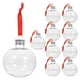 thumbnail image 1 of ColoMX 10 Uds. Botellas rellenables de árbol de Navidad, bombillas redondas para botellas de agua, colgantes con forma de bombillas de caramelo, 1 of 7