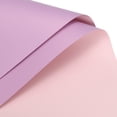 thumbnail image 1 of Unique Bargains Double Sided Color Flower Wrapping Paper Purple 22.8'x22.8' Waterproof 10 Pack, 1 of 5