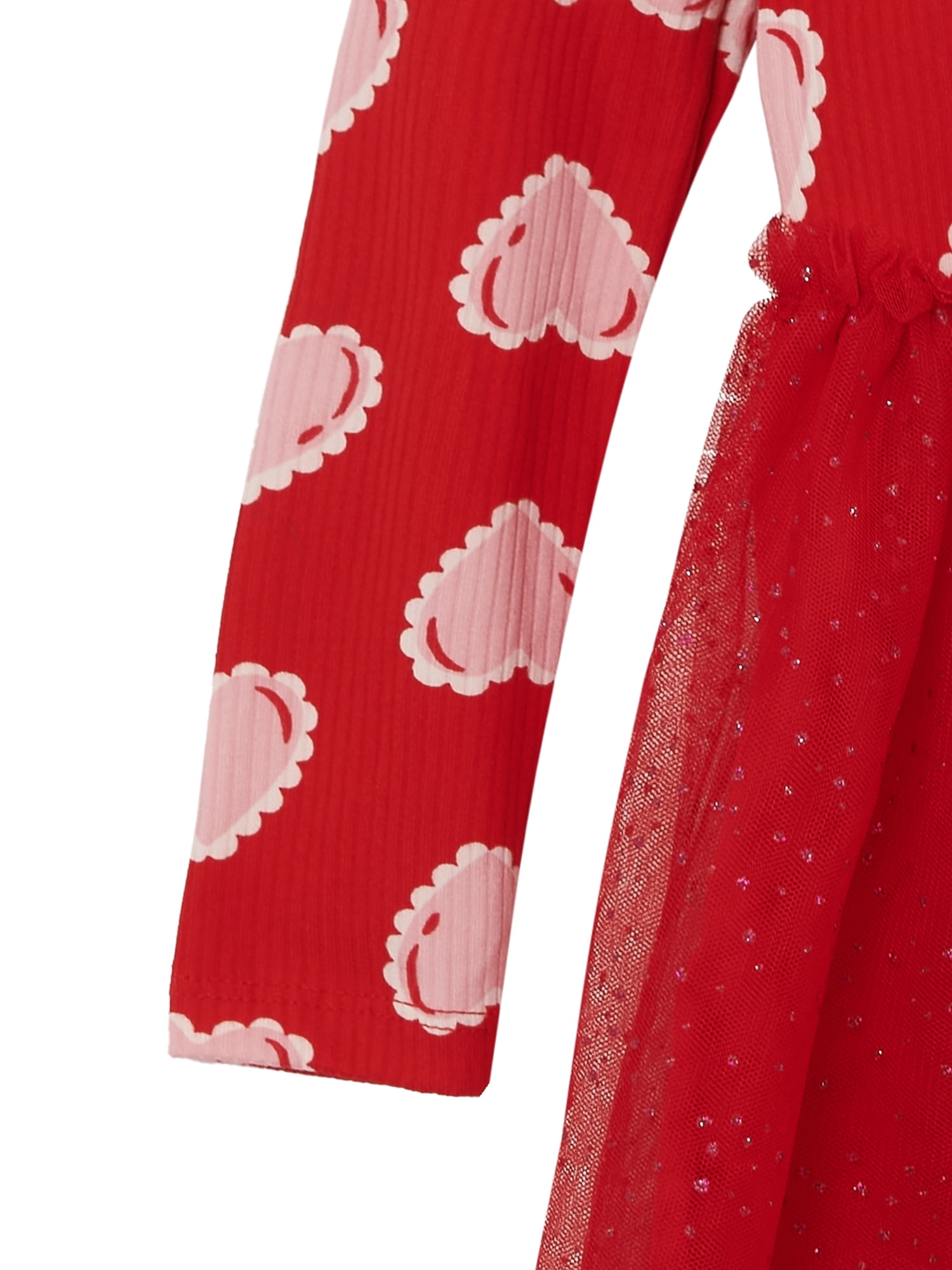 Way to Celebrate Toddler Girls Valentine's Day Tutu, Sizes 12M- 5T