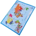 thumbnail image 3 of World Map for Classroom Educational Rectangular 1Pack, 3 of 6