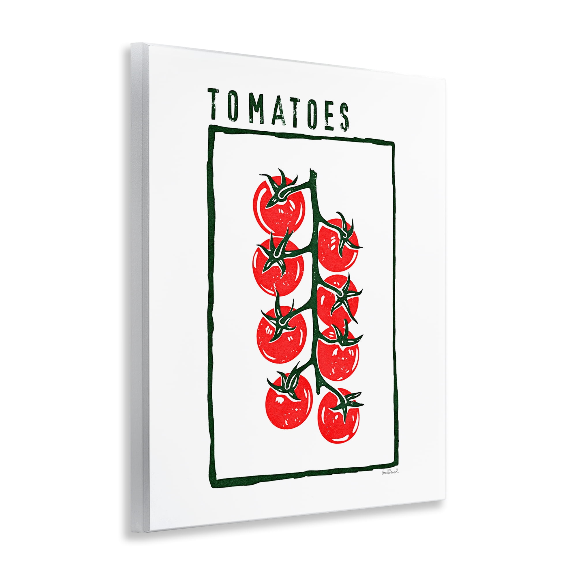 Stupell Industries Ripe Tomatoes Cluster Wall Plaque Art, design by Amanda Greenwood