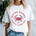 thumbnail image 3 of Outer Banks NC Vacation Souvenir Blue Crab Shirt, Meme Funny Tshirt, 3 of 5