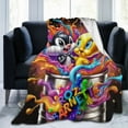 thumbnail image 6 of Tweety Bird Blanket, Super Soft Throw Blanket For Bed Sofa Couch, Cozy Flannel Blanket For Bedroom Livingroom, 40"X30", 6 of 9
