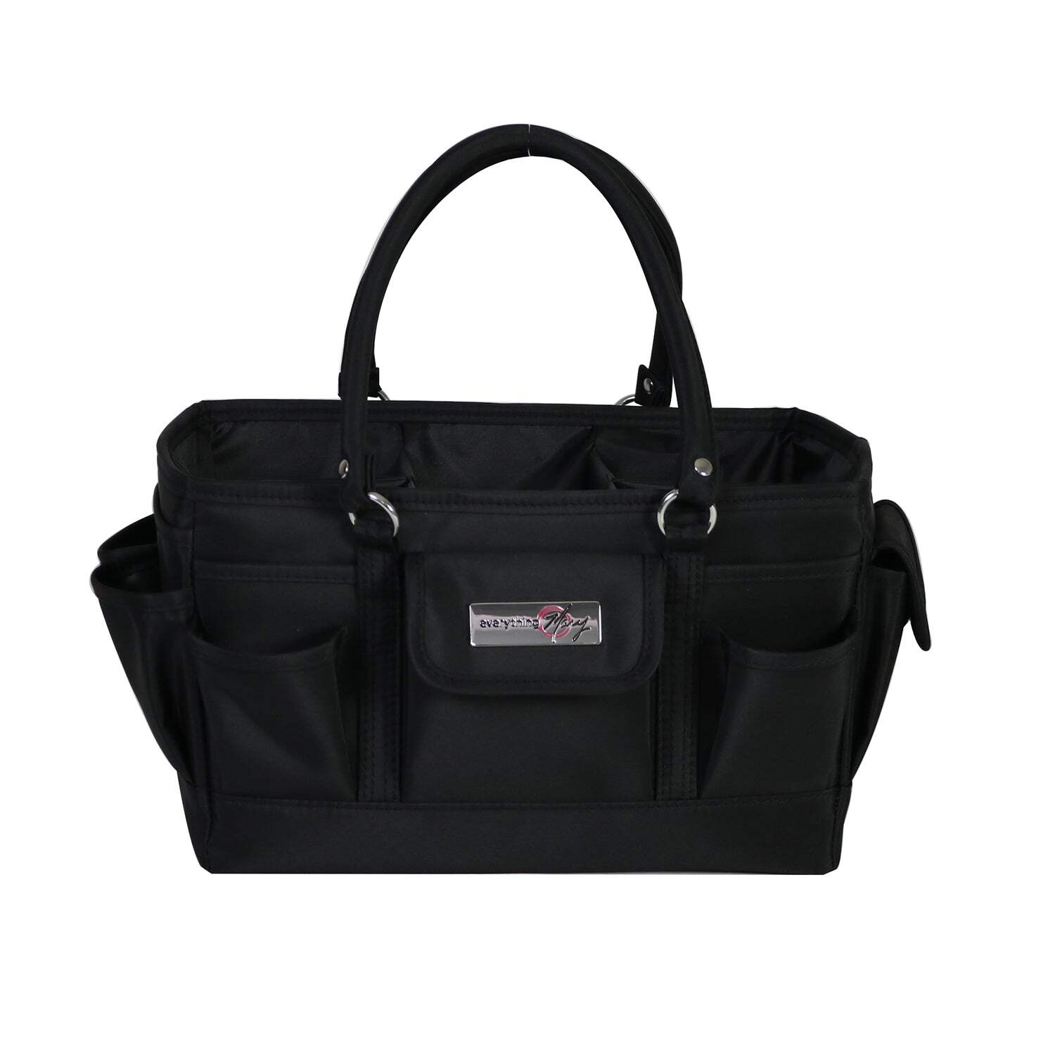 Everything Mary Deluxe Store  Tote Craft Organizer, Black