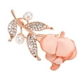 thumbnail image 4 of Broche de rosa ANGGREK tela atractivo retro brillante, 4 of 8