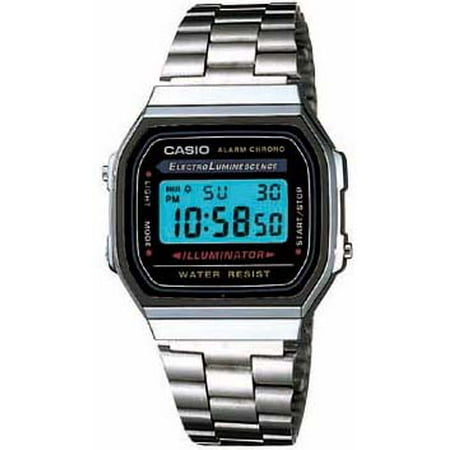 A168W 1 Classic Digital Water Resistant Watch with EL Backlight Walmart