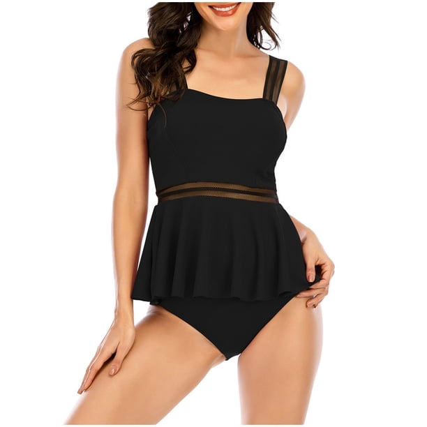 Womans Sexy Swimsuit Pushup Basic Beach One Piece Swimsuit Bikini For 