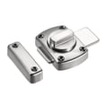 thumbnail image 5 of Pestillo de perno giratorio, cerradura de puerta deslizante de seguridad de aleación de zinc de 1.5", 2 piezas (plata), 5 of 5