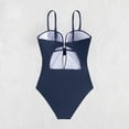 thumbnail image 6 of Aboser Womens One Piece Swimsuit Cutout Full Coverage Bathing Suit Backless Tummy Control Monokini Swimsuits with Removable Bra Pads, 6 of 9