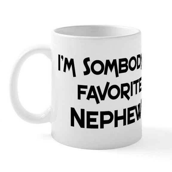 CafePress - Favorite Nephew Mug - 11 oz Ceramic Mug - Novelty Coffee Tea Cup