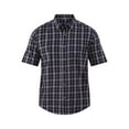 thumbnail image 5 of George Men's & Big Men's Short Sleeve Poplin Button-Up Shirt, Sizes S-3XL, 5 of 5