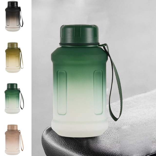 Taza con Agitación Automática, Botella Deportiva de Gran Capacidad de 850 Ml, Hervidor de Agua para Exteriores, Ideal para Fitness y Verano, con Colador de Té, Vaso de Viaje con Degradado Esmerilado,