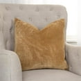 thumbnail image 3 of Rizzy Home 22" x 22" Poly Filled Pillow with Cotton Canvas Cover-Gold, 3 of 6